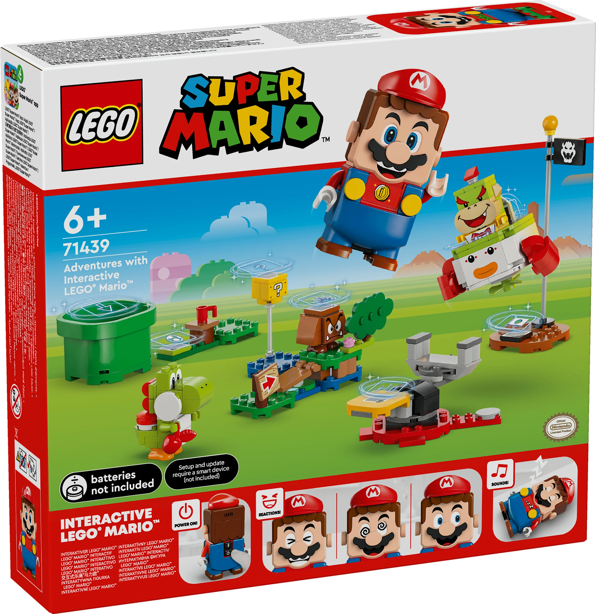 Tuotekuva ille Interaktiivisen Mario™ hahmon seikkailut LEGO® Super Mario (71439)
