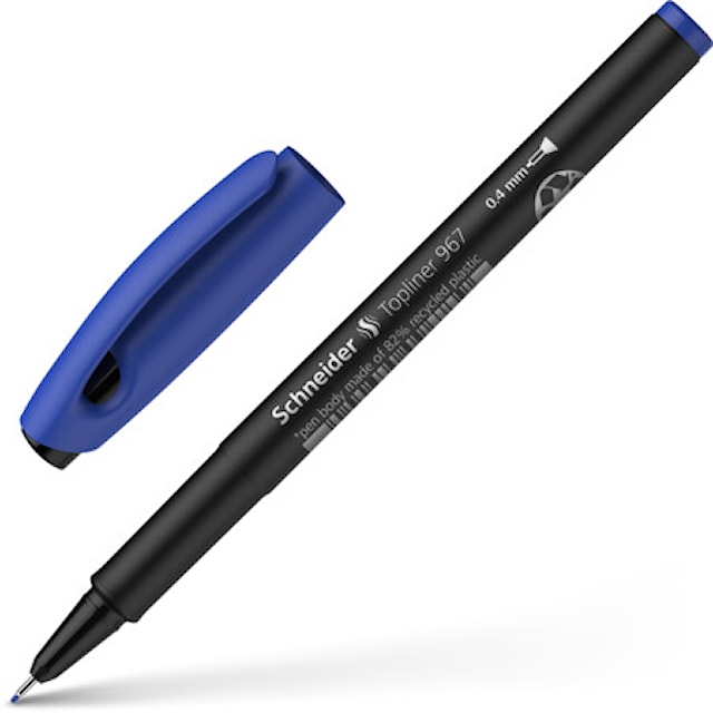 Fineliner Topliner 967 0,4 mm Sininen Schneider