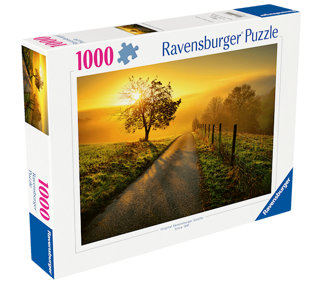Tuotekuva 2 - Landscape In Morning Sun Palapelit 1000 palaa, Ravensburger
