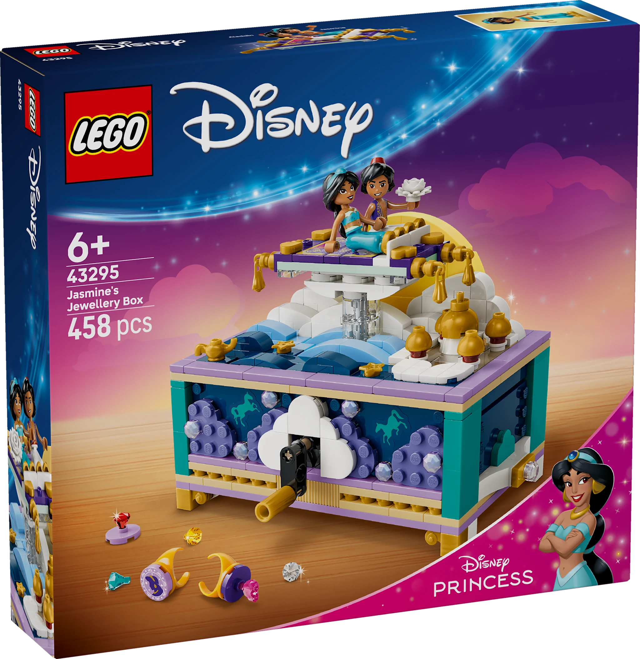 Tuotekuva ille Jasminen korurasia LEGO® Disney Princess (43295)
