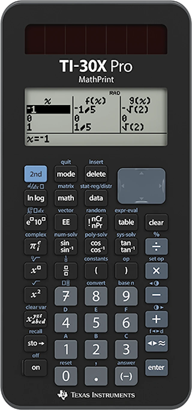 Texas TI-30X Pro MathPrint