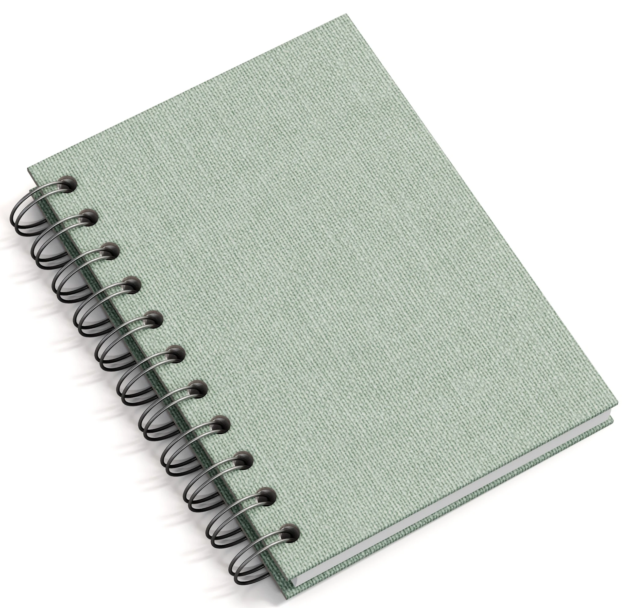 Produktbild för Anteckningsbok A6 Linjerad Soft Teal 90 Blad Bigso Box of Sweden