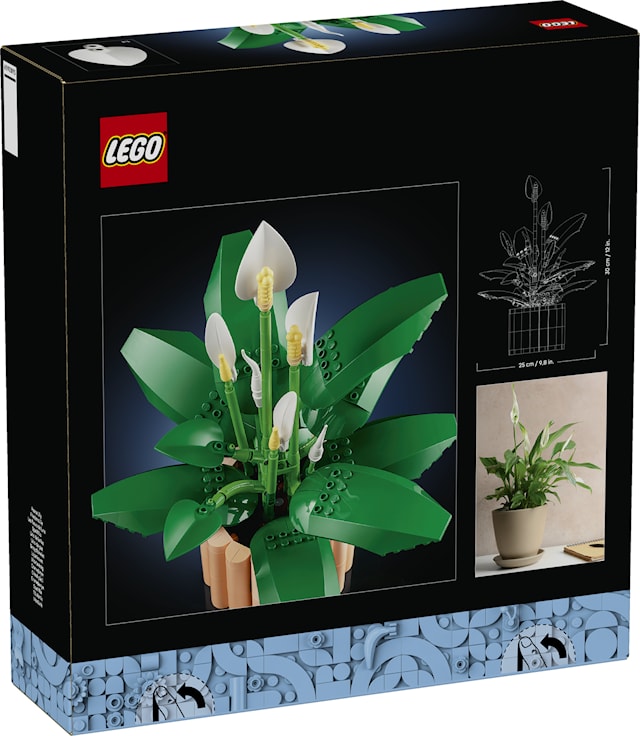 Tuotekuva 4 - Rauhanlilja LEGO Botanicals (11504)