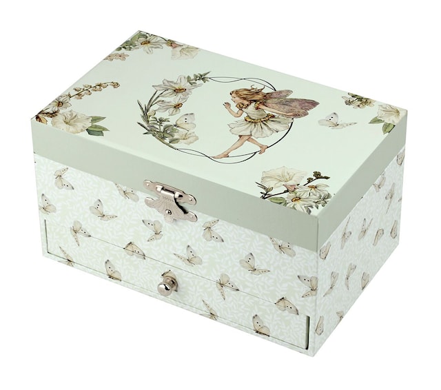 Produktbild 1 för Smyckeskrin Flower Fairies© Blommor och Blad Trousselier