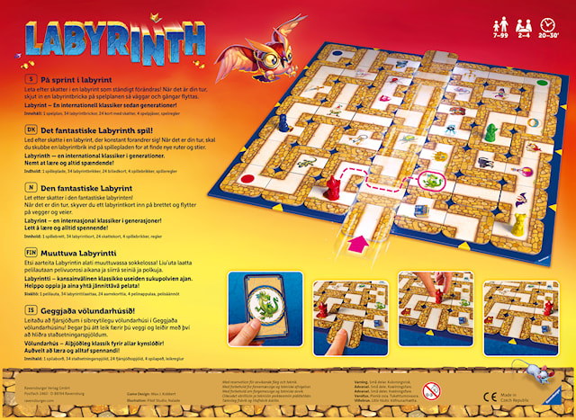 Produktbild 2 för Labyrinth, Ravensburger (SE/NO/FI/DK)