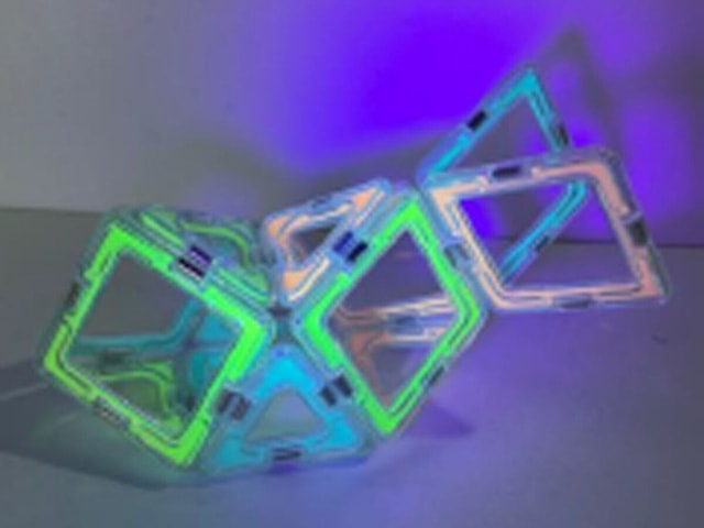Produktbilde 3 for Magformers Glødende Byggesett 20 deler