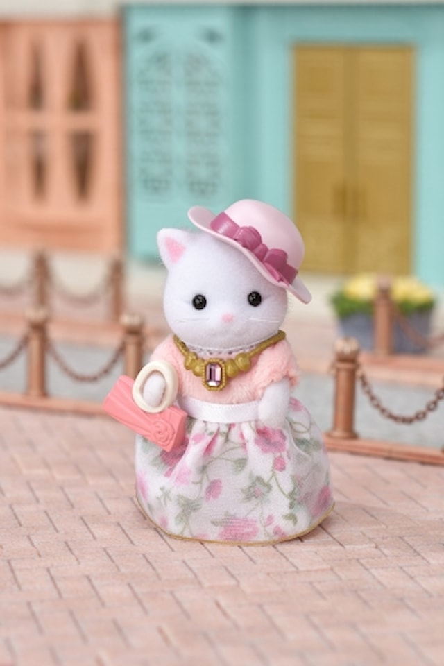 Tuotekuva 1 - Muotileikkisetti ja persialaiskissa Sylvanian Families