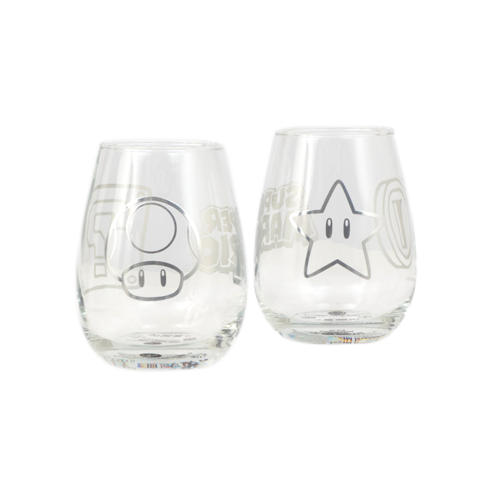 Crystall Glass Super Mario 2-p Hisab Joker