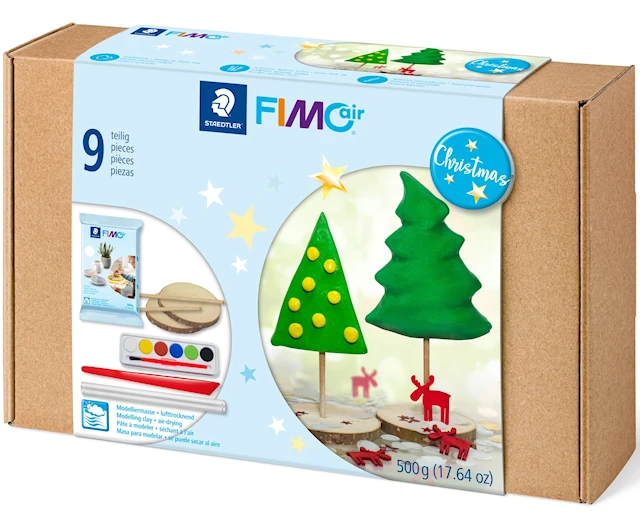 FIMO Air Muovailusarja Joulu Staedtler
