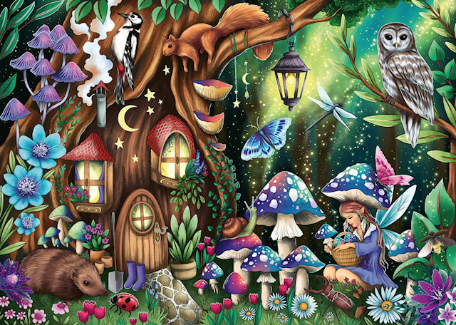 Produktbild 2 för In The Magical Forest Pussel 1000 bitar, Ravensburger