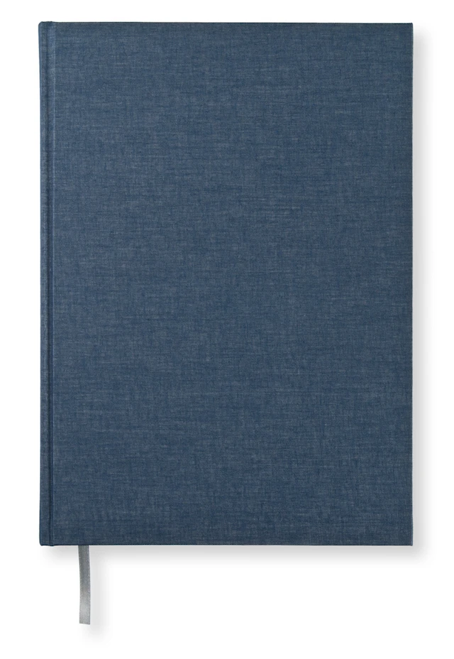 Anteckningsbok A4 Olinjerad Dark Denim Paperstyle