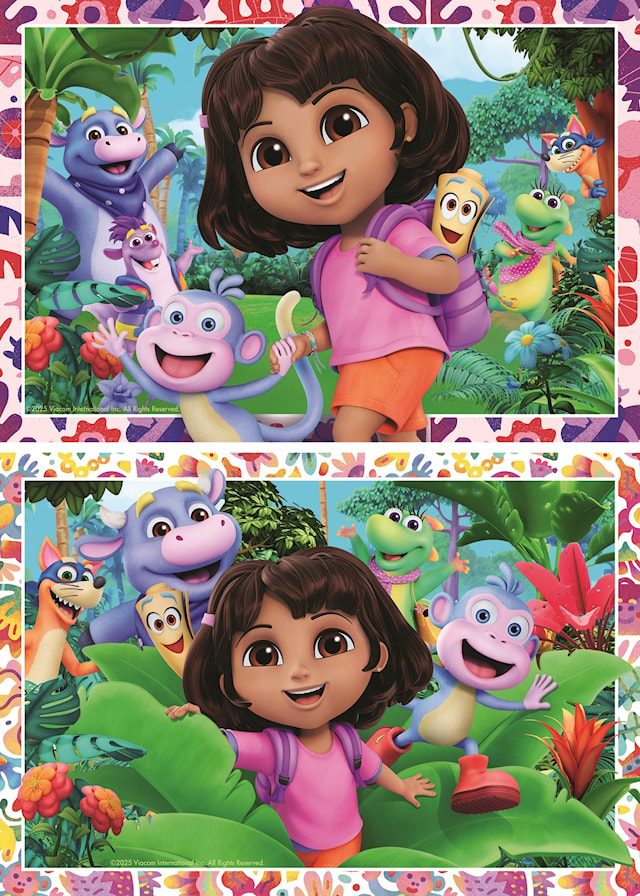 Produktbilde 2 for Dora Utforskeren 2x24p Ravensburger