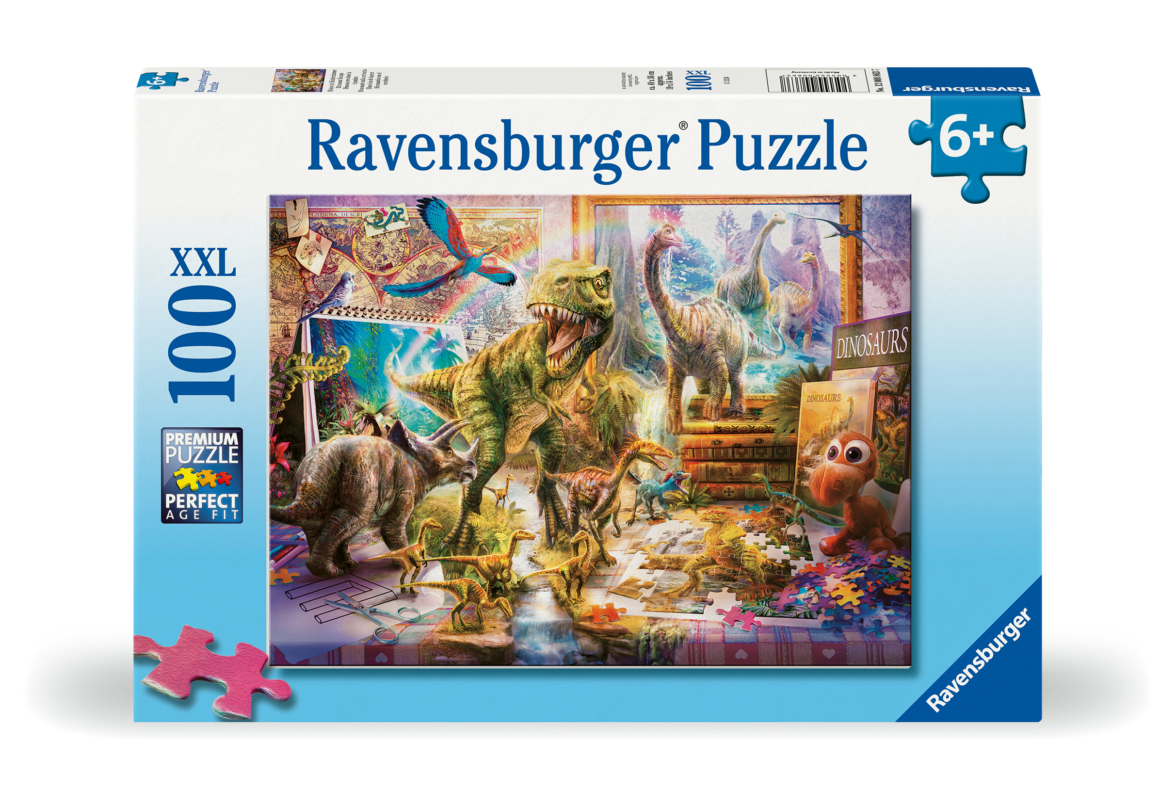 Pussel Dino Toys Come To Life 100 XXL bitar, Ravensburger