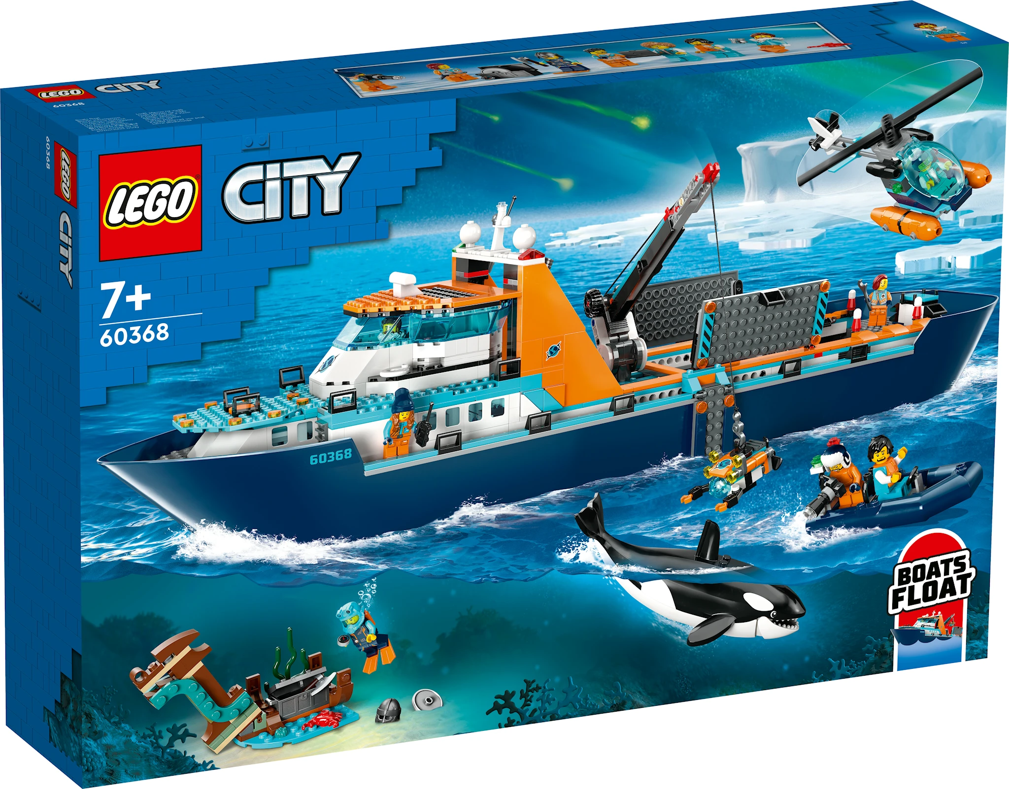 Tuotekuva ille Arktinen tutkimusretkialus LEGO®  City (60368)