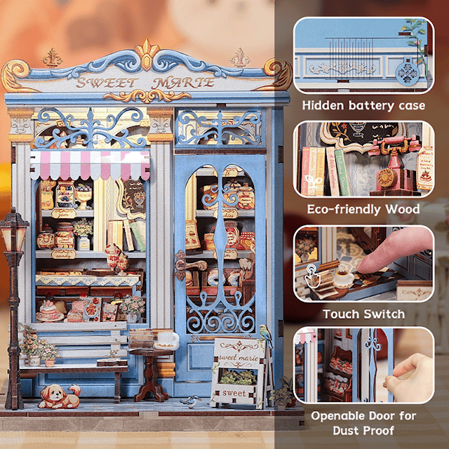 Tuotekuva 2 - Midi Book Nook Sweet Marie CuteBee