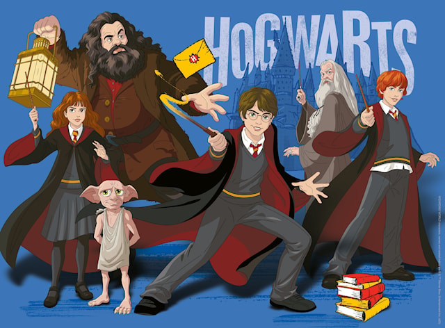 Produktbild 2 för Harry Potter Magic Pussel 300 bitar Ravensburger
