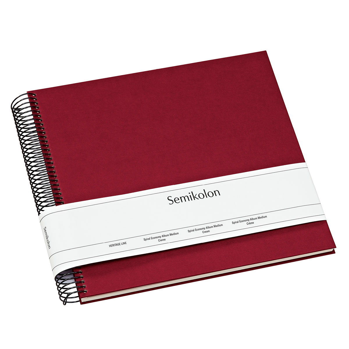 Fotoalbum Medium Cream Burgundy Semikolon