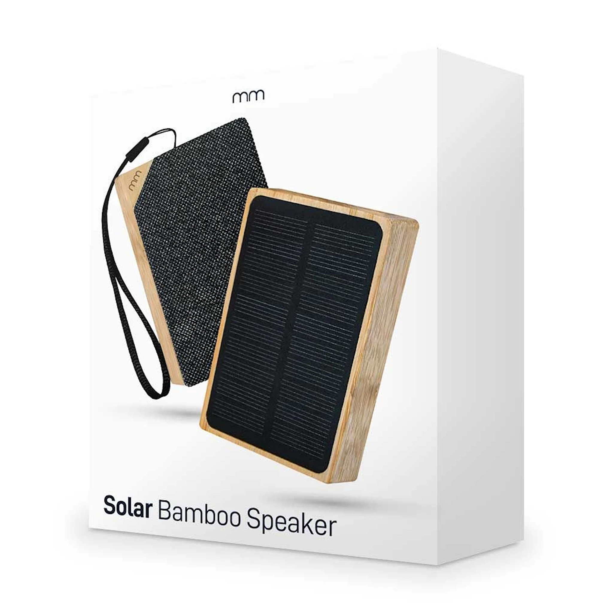 Produktbild för Solar Bamboo Speaker, Mikamax