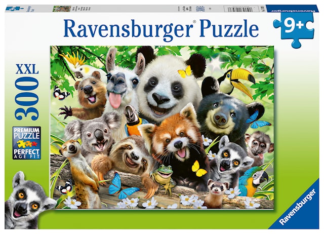 Tuotekuva 2 - Wildlife-Selfie, Palapeli, 300 palaa, Ravensburger