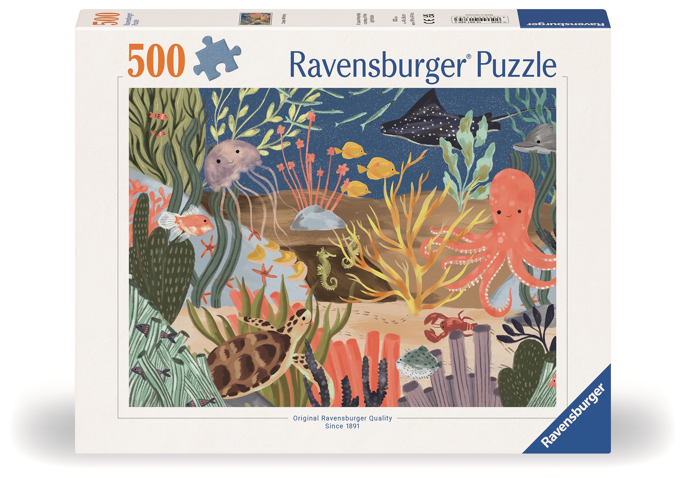 Pussel Ocean Whimsie 500 bitar, Ravensburger