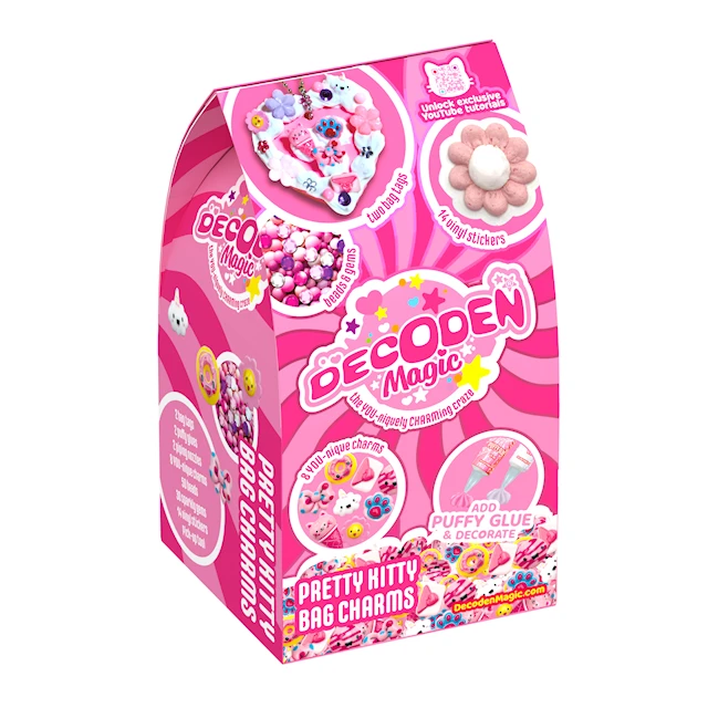 Mini Pretty Kitty Bag Charms Decoden Magic