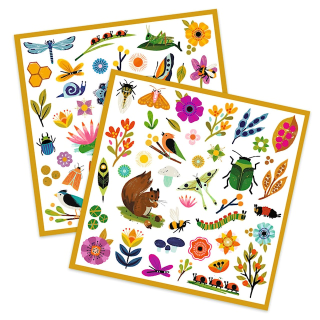 Tuotekuva 2 - Tarrat Puutarha 160-pack Djeco