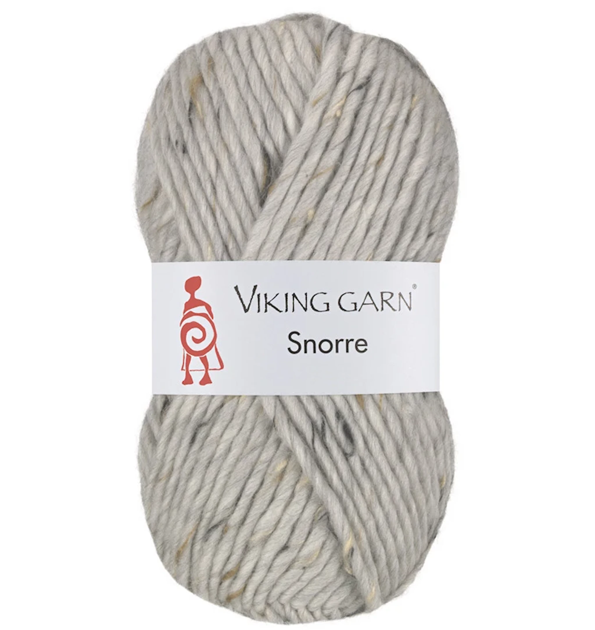 Tuotekuva ille Snorre 100 g Vaaleanharmaa Tweed 201 Viking Garn