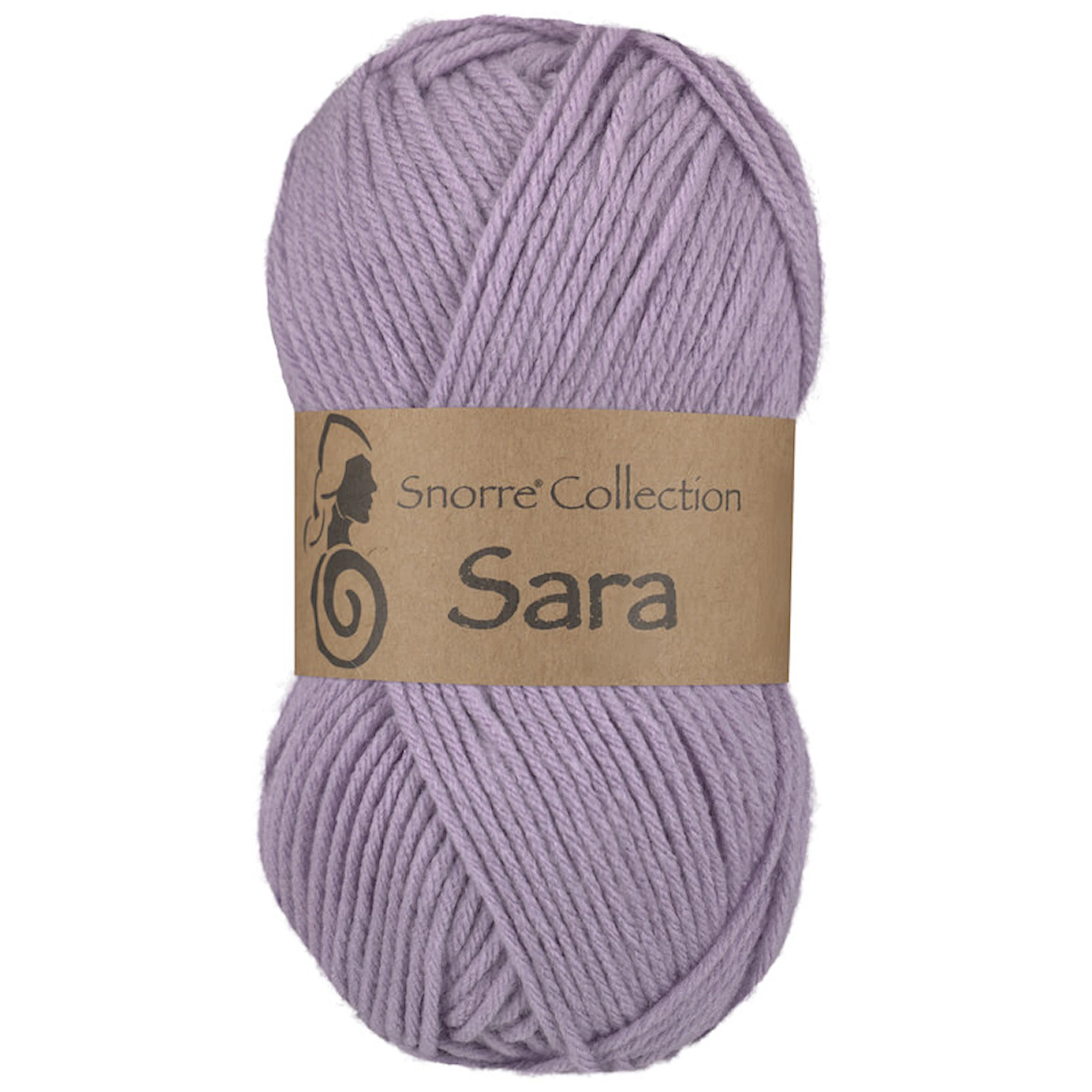 Tuotekuva ille Sara Akryylilanka 50 g Vaalea lila 967, Viking Snorre