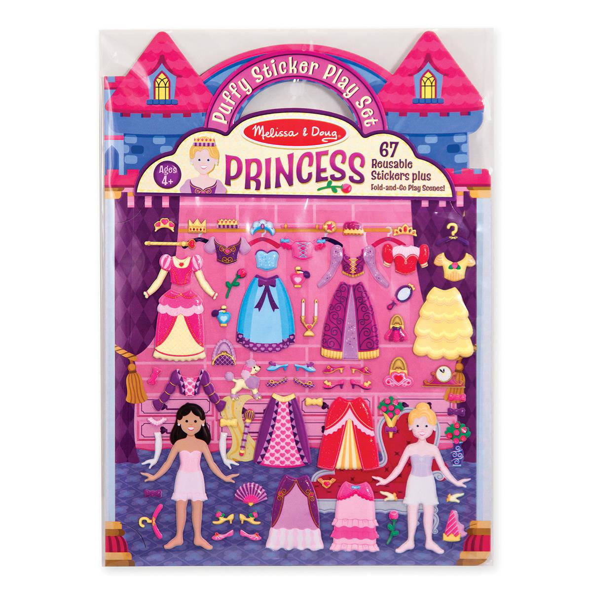 Reusable Puffy Stickers Princess Melissa & Doug