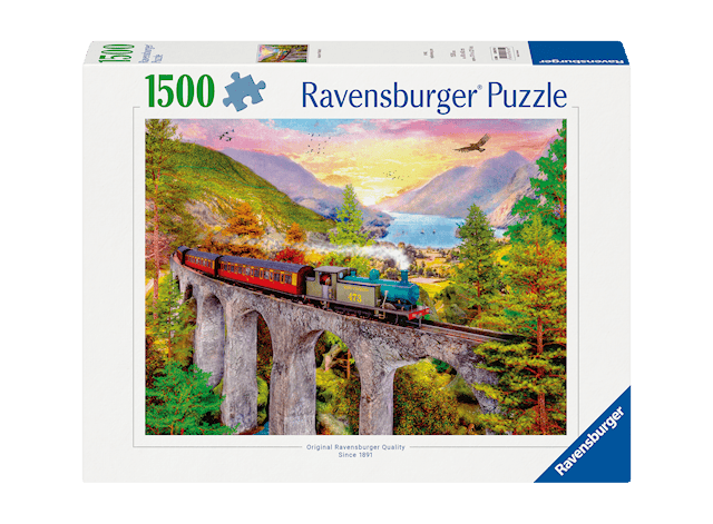 Tuotekuva 1 - Palapelit Autumn Viaduct 1500 palaa, Ravensburger