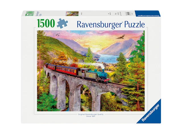 Pussel Autumn Viaduct 1500 bitar, Ravensburger