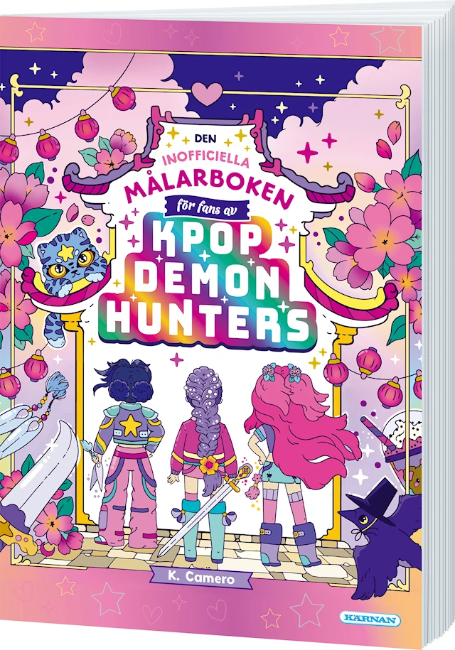 Målarbok Kpop Demon Hunters