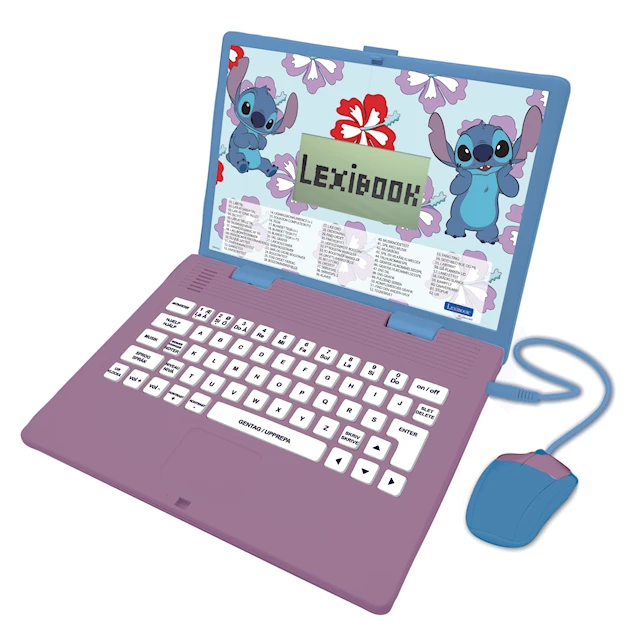 Laptop 62 Aktiviteter DK/SE Stitch Lexibook