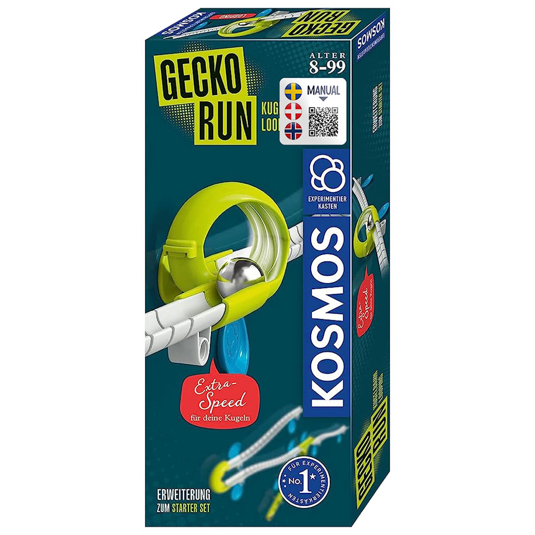 Tuotekuva ille Gecko Run Pallopeli Looping Laajennus Kosmos