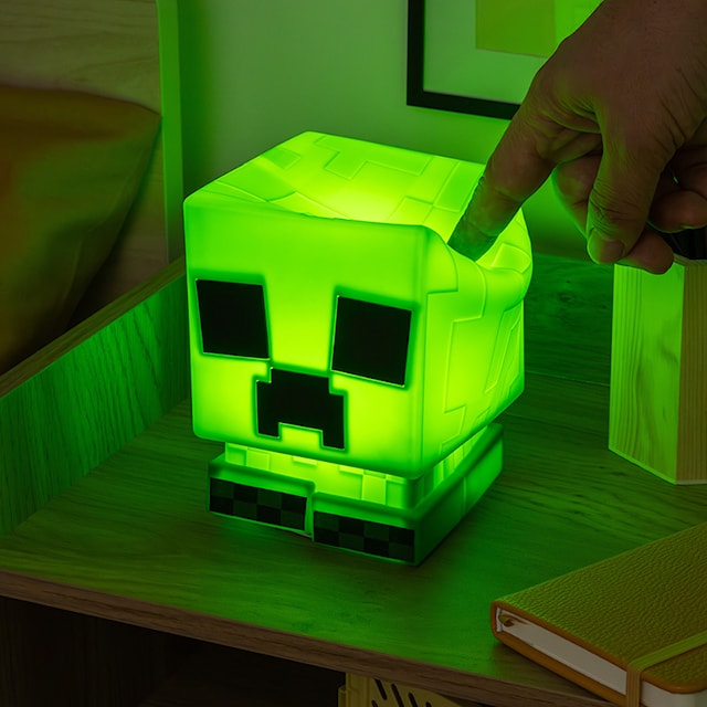 Tuotekuva 3 - Creeper SquishyGlo Silikonivalo Ladattava, Paladone