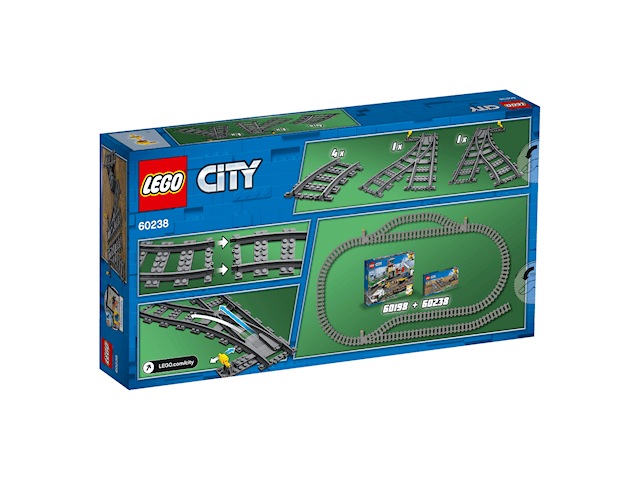 Tuotekuva 4 - Vaihtoraiteet, LEGO City Trains (60238)