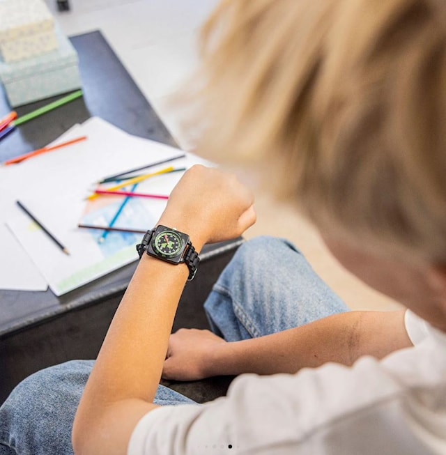 Tuotekuva 3 - Time Teacher -analoginen lastenkello Minecraft Accutime