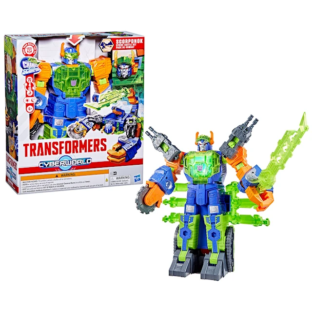 Cyberworld Scorponok Strike Battle Transformers