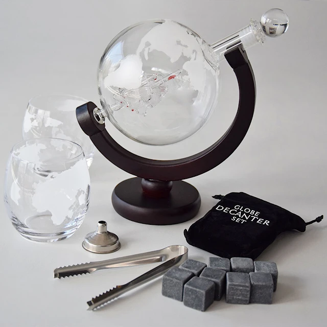 Jordglob Karaff Set