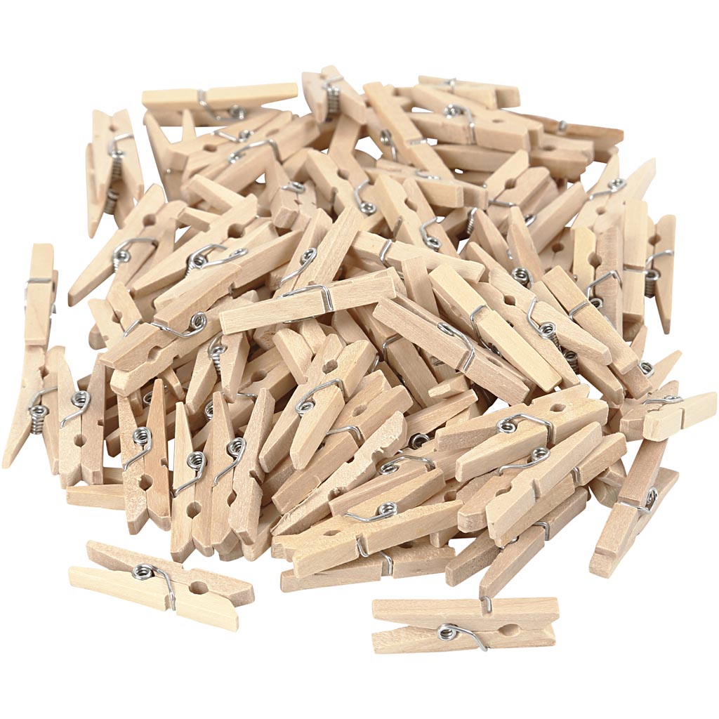 Pyykkipoika, Pit. 30 mm, Lev: 3 mm, 100 kpl/ 1 pkt