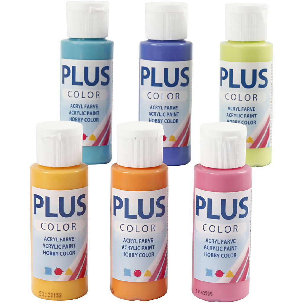 Hobbyfärg Colorful 6-p Creativ Company