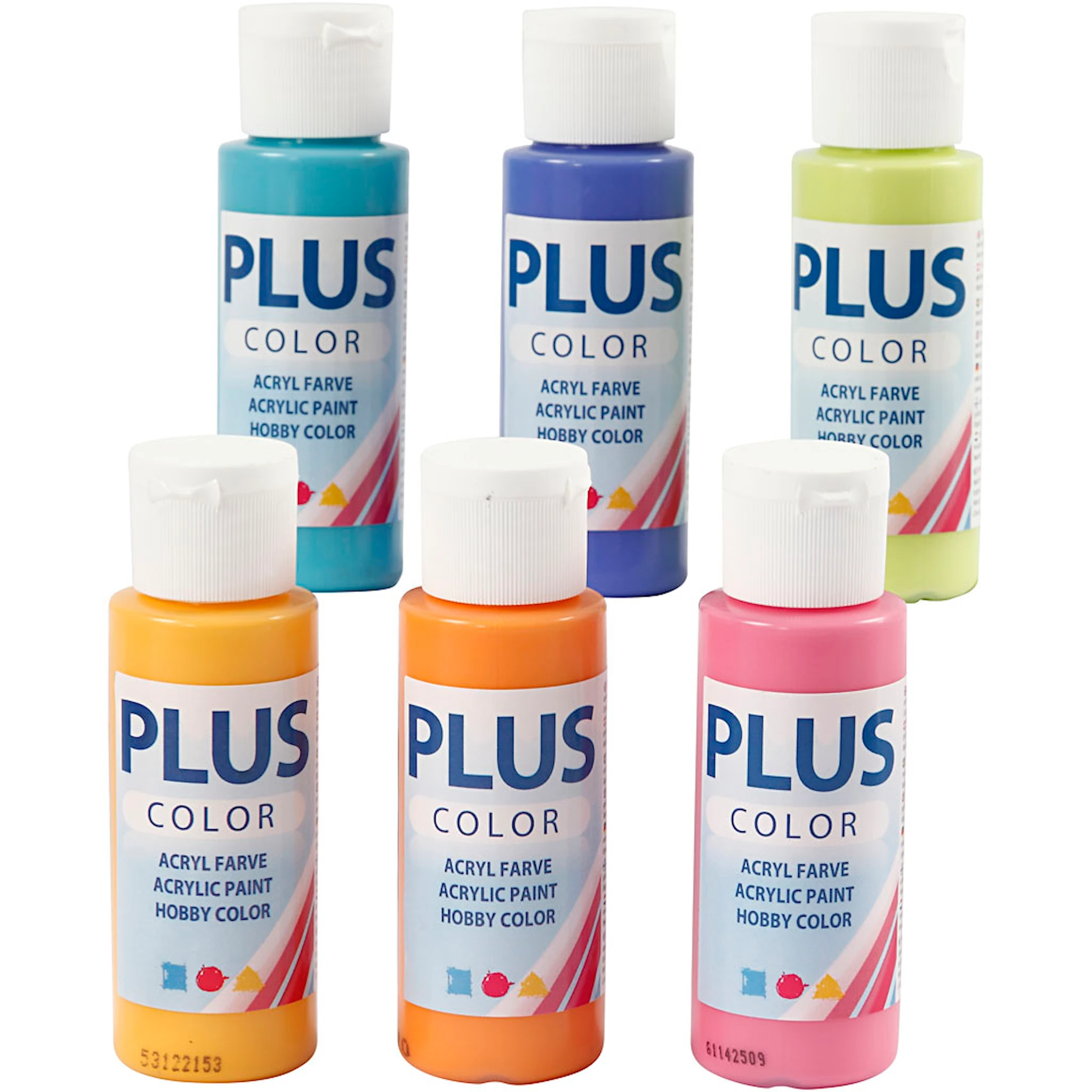 Produktbild för Hobbyfärg Colorful 6-p Creativ Company