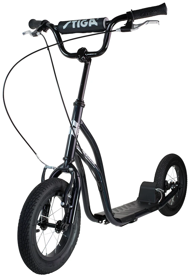 Stiga Air Scooter -potkulauta, musta