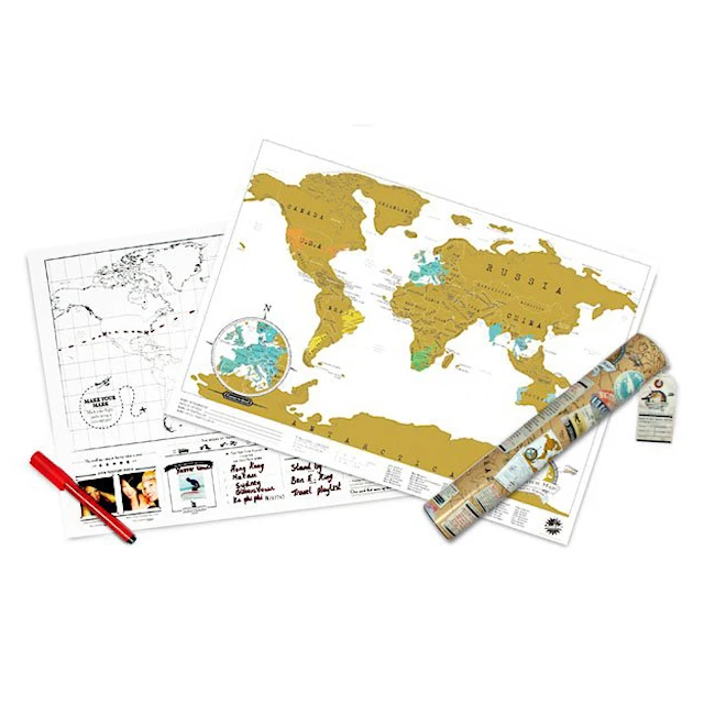 Scratch Map Reseversionen