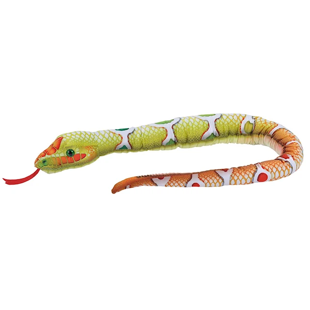 Snakesss-lelukäärme ääni- ja valovärähtelyllä, kirkkaanvihreä, Wild Republic
