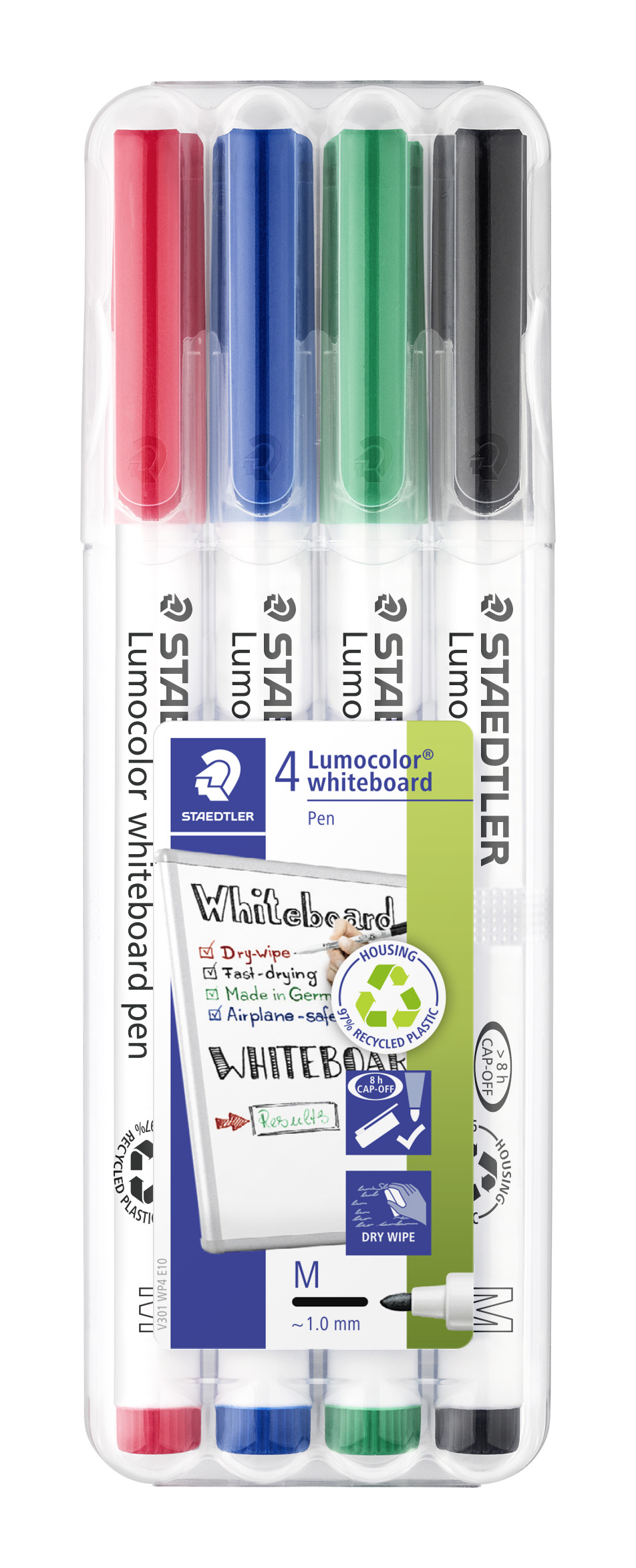 Lumocolor whiteboardpennor 4-pack Staedtler