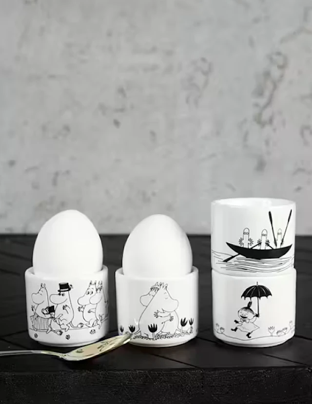 Munakupit Muumi 4 Kpl Pluto Design