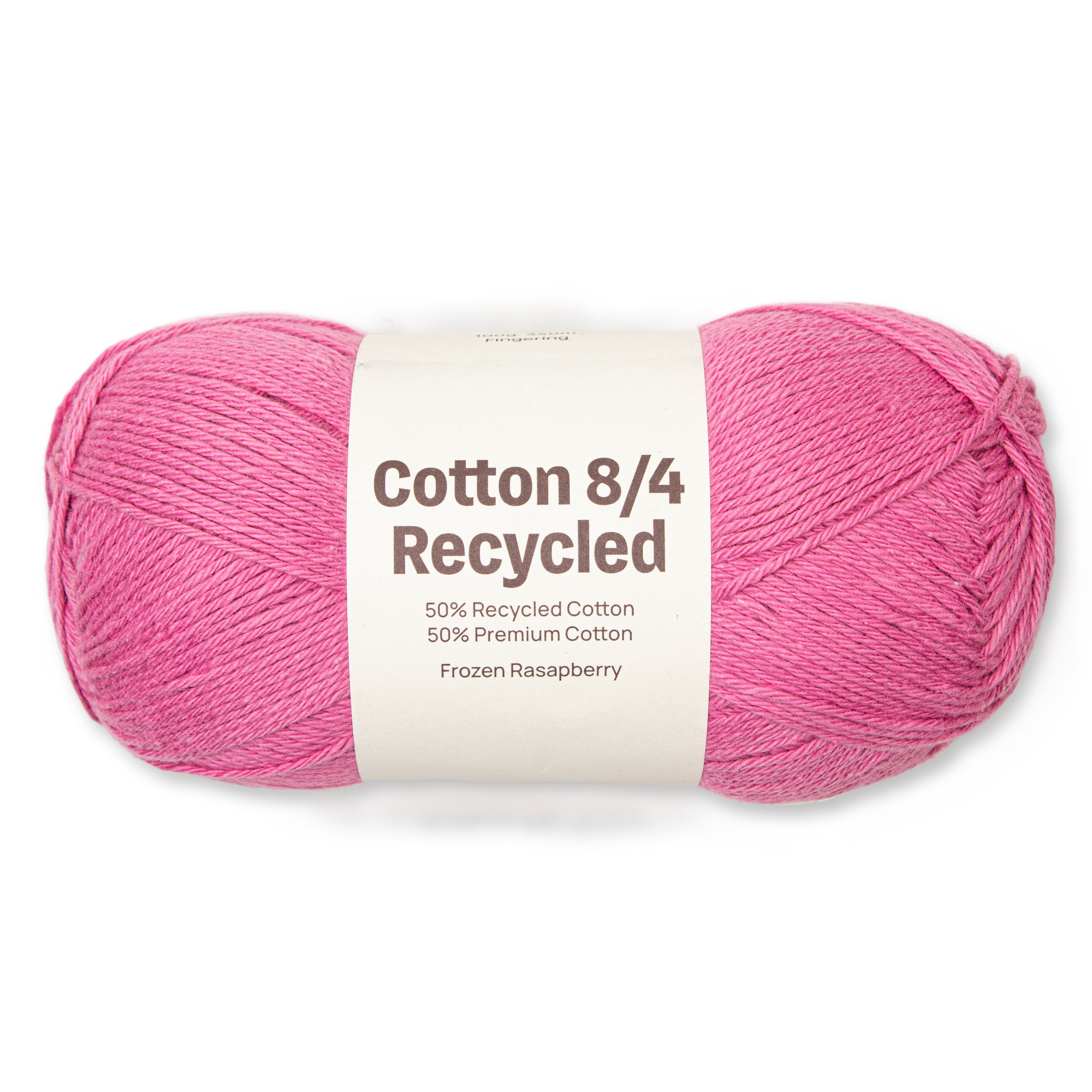 Cotton 8/4 Garn 100 g Frozen Raspberry A257 Adlibris