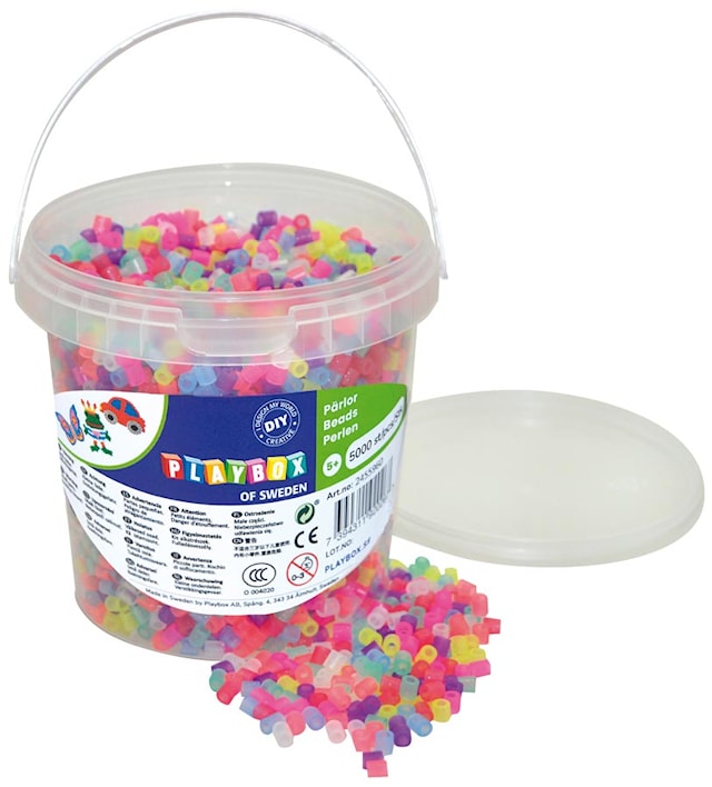 Tuotekuva 4 - Playbox Putkihelmet 5000 kp, glittersekoitus