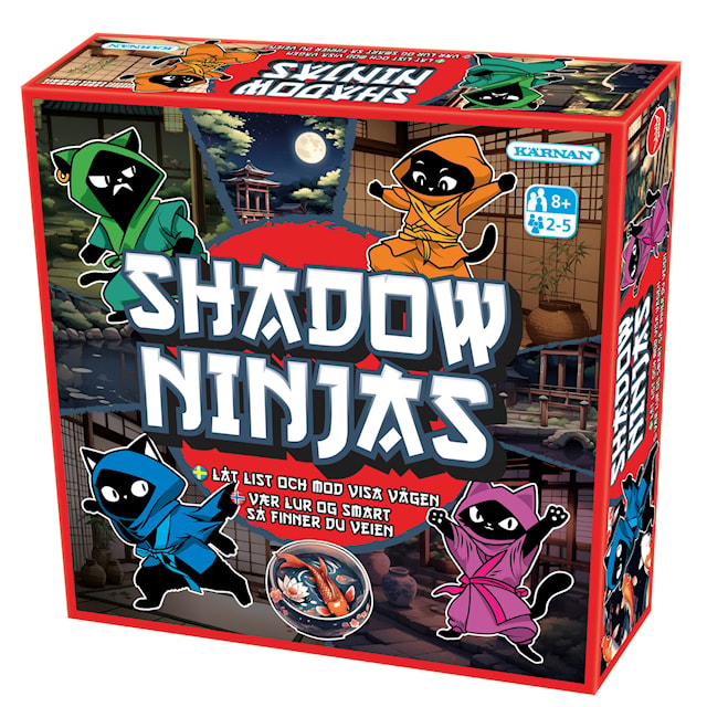 Tuotekuva 1 - Perhepeli Shadow Ninjas, Kärnan (NO/SE)
